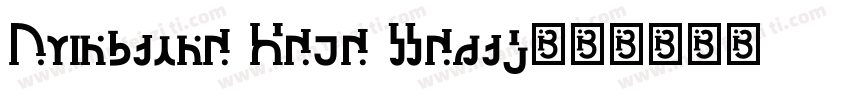 Campione Neue Serif字体转换
